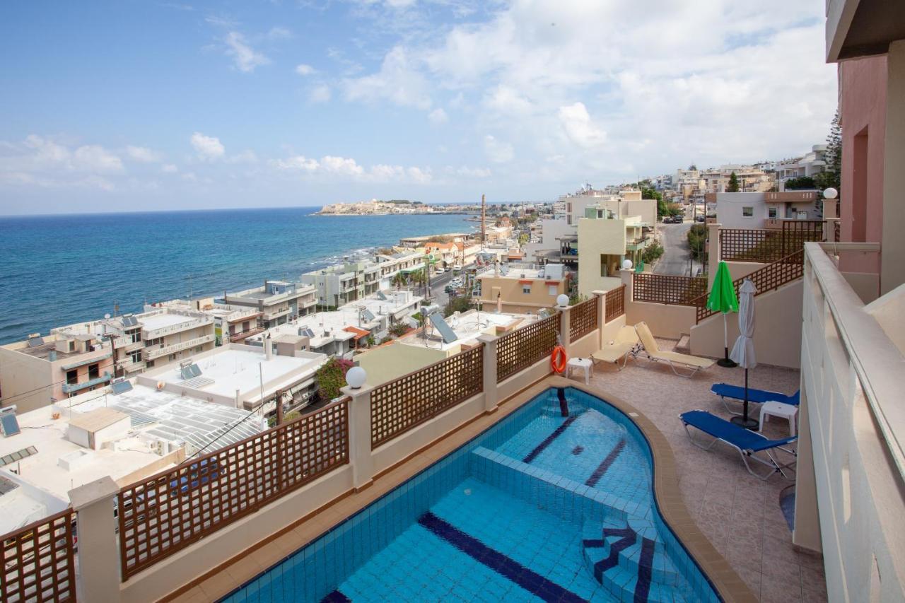 Eliza Apartments Rethymno Esterno foto
